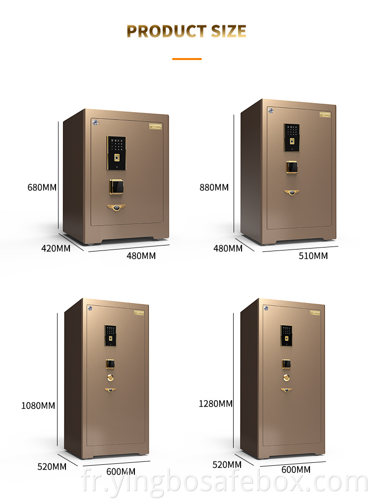 modern fingerprint safes